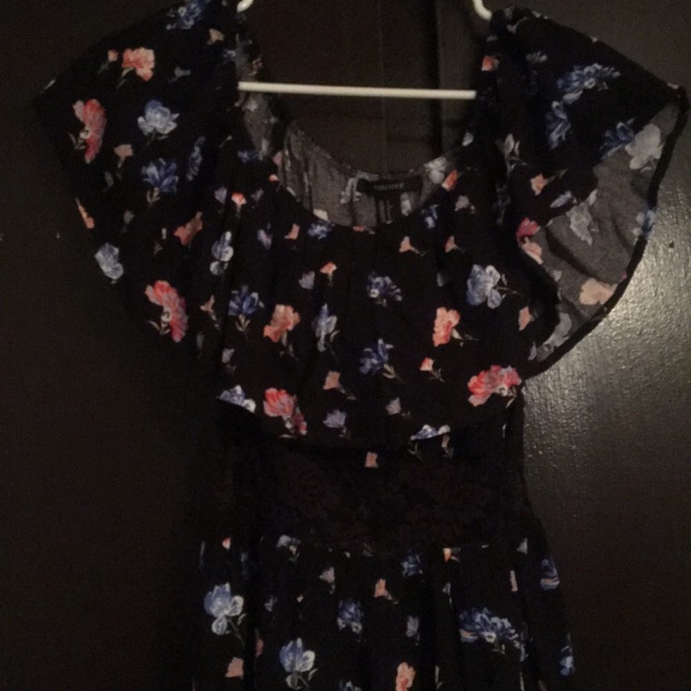 Over shoulders dress